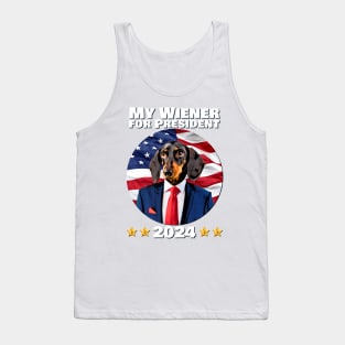 My Wiener for President 2024 Tank Top